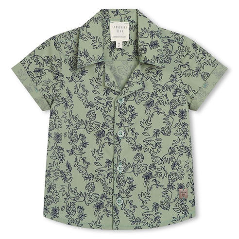 Carrement Beau - Unisex Kids' Short-Sleeve Oxford Shirt