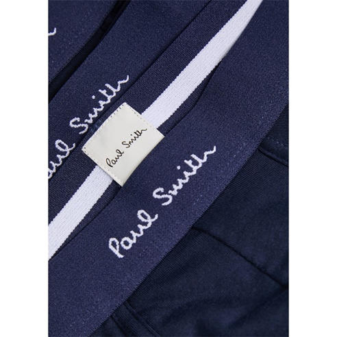 Paul Smith - Men's Plain Cotton 3 Pack Trunk