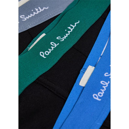 Paul Smith - Men's Cotton Low-Rise Trunks 3 Pack