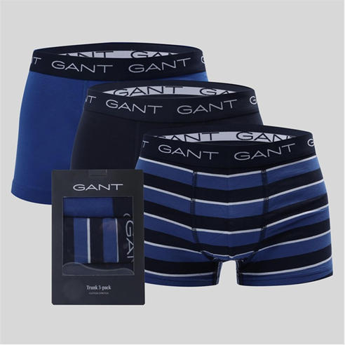 Gant - 3 Pack Multistriped Trunks