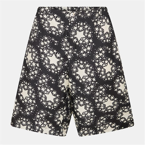 GUCCI - Men's Silk Woven Tracksuit Shorts