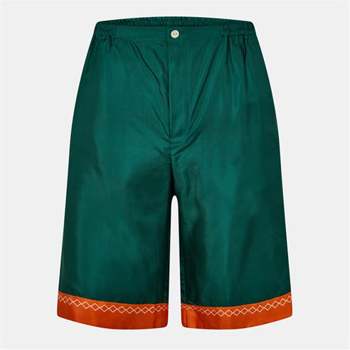 GUCCI - Men's Woven Tailored Fit Tracksuit Shorts