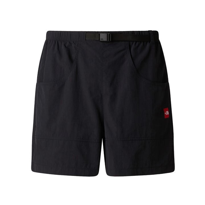 The North Face Men's Black Tnf Red Box Nylon Short