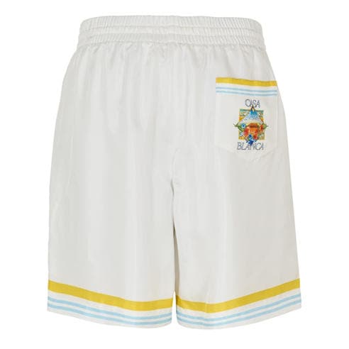 CASABLANCA - Men's Woven Tracksuit Shorts