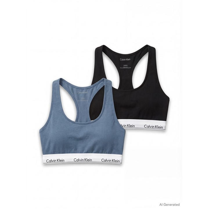 Calvin Klein Women's Black Non Wired Triangle Bralette