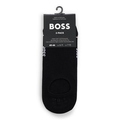 Boss - Mens BOSS Bodywear 2-Pack Low Socks with Logo Detail