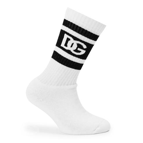 DOLCE AND GABBANA - Logo Crew Socks