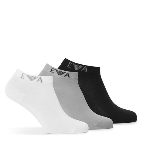 EMPORIO ARMANI - Emporio 3pk Mono Sck Sn64