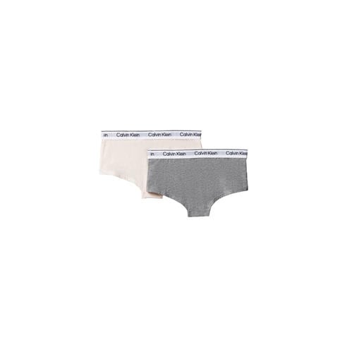 Calvin Klein - Kids' Shorty Cotton Boy Shorts 2 Pack