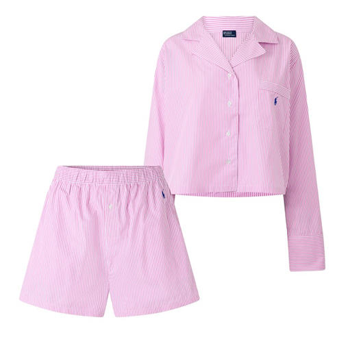 Polo Ralph Lauren - Women's Crop Box Short Sleeve Pyjama Set