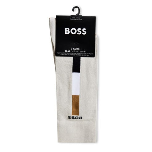 Boss - Men's Iconic Stripe Crew Socks