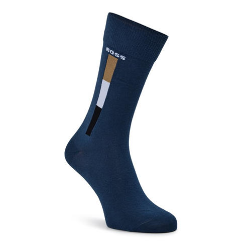 Boss - Men's Iconic Stripe Crew Socks