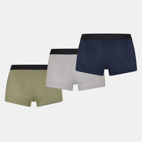 Boss - Three-pack of logo-waistband boxer briefs