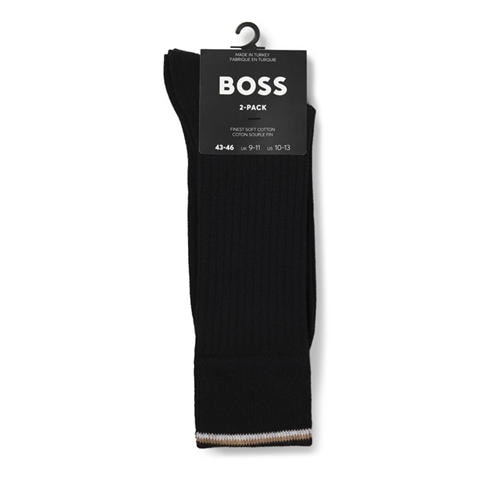 Boss - Men's Light Rib Crew Socks