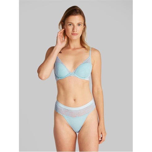 Calvin Klein - MODERN LACE LIGHTLY LINED PLUNGE BRA