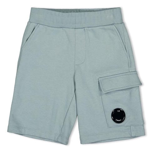 CP COMPANY - Boys' Lens Fleece Jogger Shorts