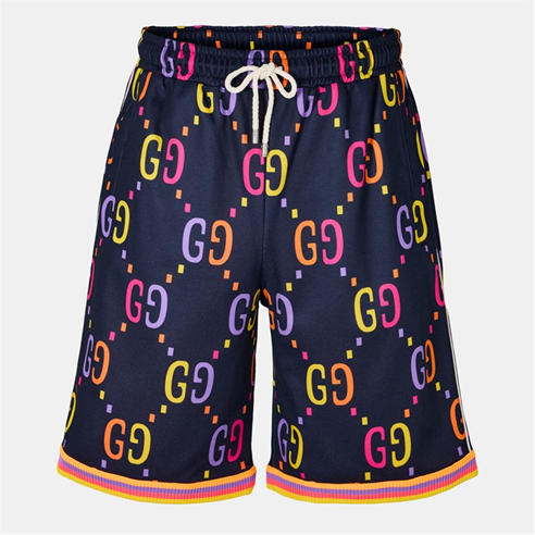 GUCCI - Men's Jersey Fleece Jogger Shorts