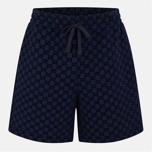 GUCCI - Men's Classic Fit Fleece Jogger Shorts