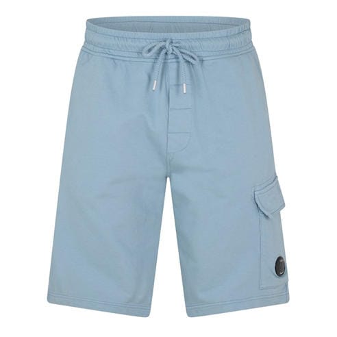 CP COMPANY - Men's Micro Lens Fleece Jogger Shorts