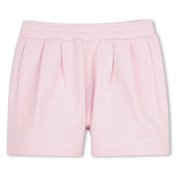 Givenchy Girls Pink Kids' Fleece Shorts - 9 - 10 Years