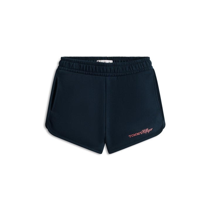 Tommy Hilfiger Girls Blue Tommy Logo Short Jn62