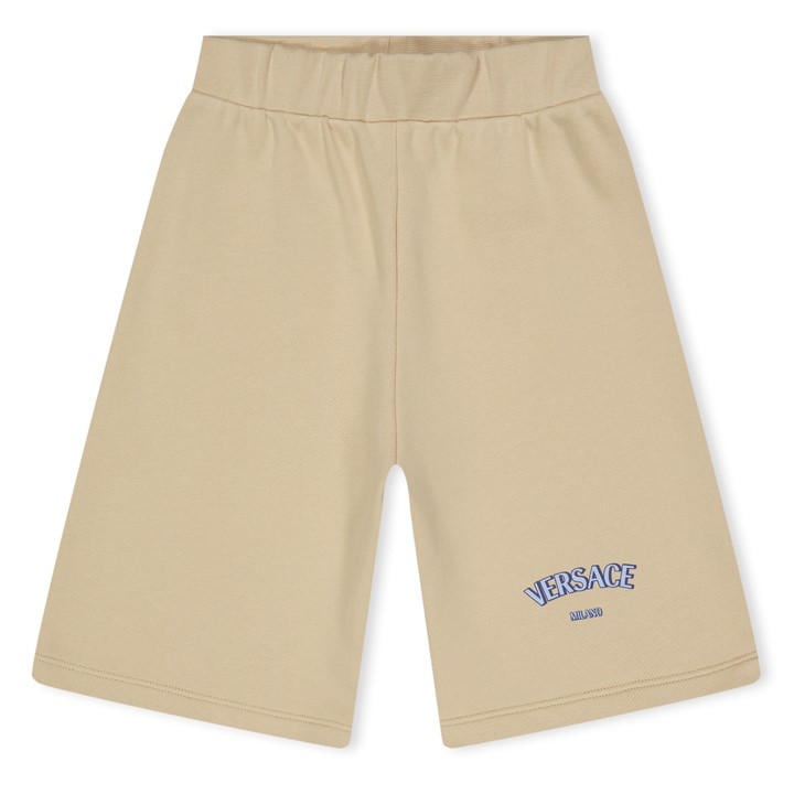 Versace  Kids ' Logo Fleece Jogger Shorts - 11 - 12 Years