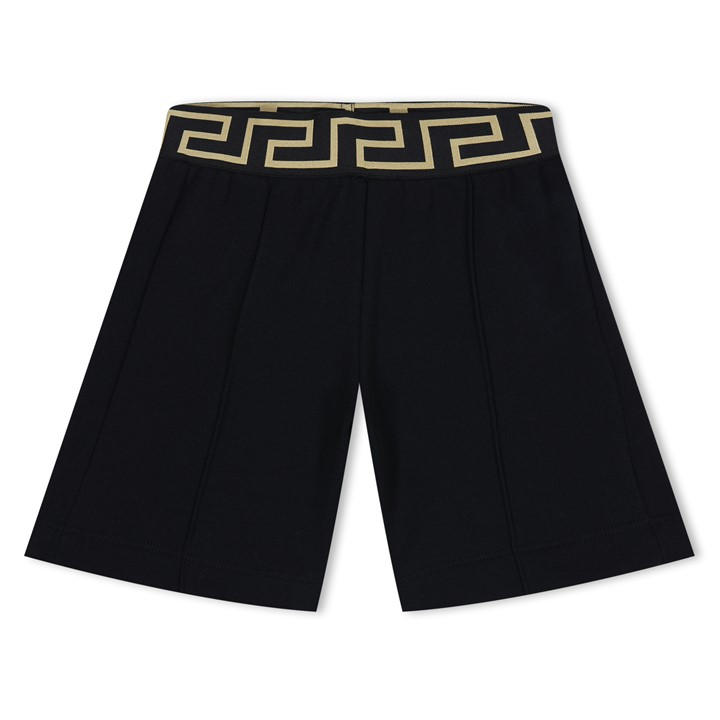 Versace Boys Black Logo Shorts Juniors - 11 - 12 Years