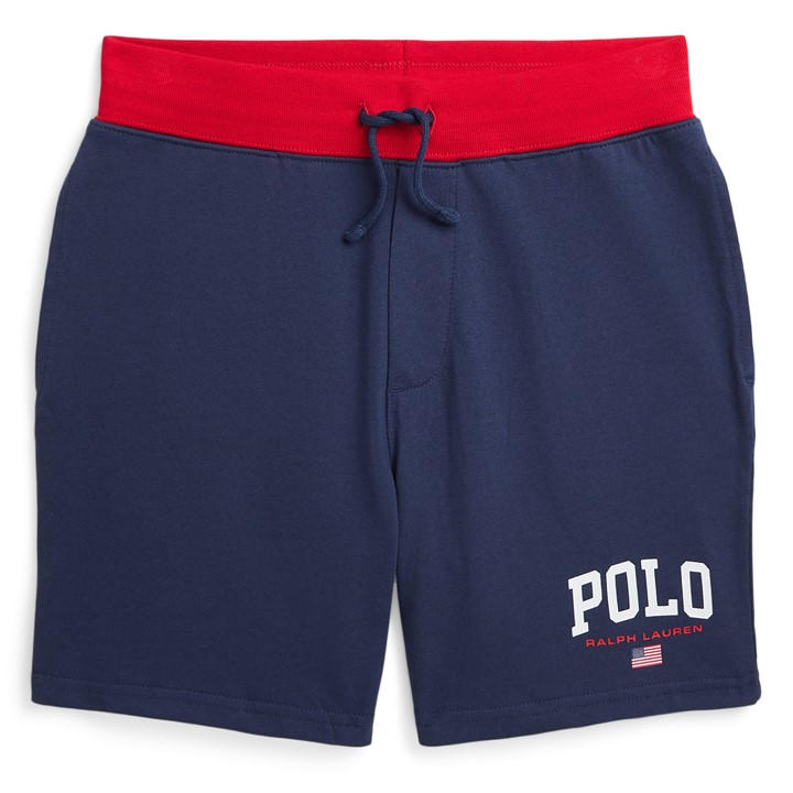 Polo Ralph Lauren Boys Blue Logo Shorts Juniors Size 15