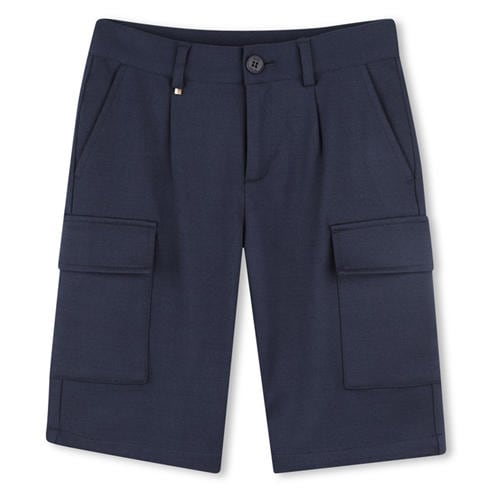 Boss - Kids' Lightweight Relaxed Fit Cargo Shorts
