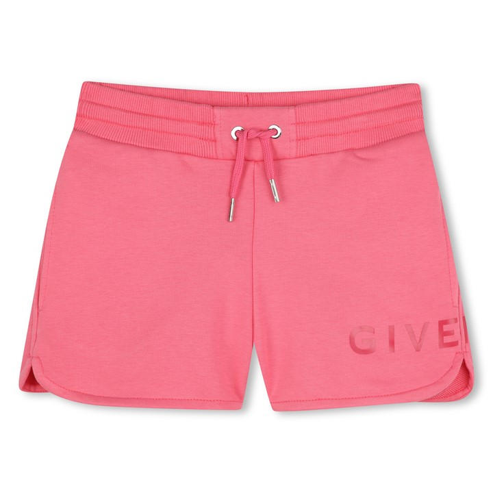 Givenchy Girls Pink Logo Shorts Juniors - 11 - 12 Years