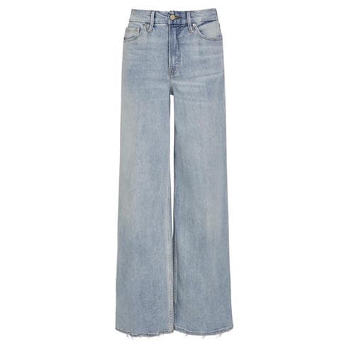 Good American - JE GOOD SKATE WIDE LEG JEANS