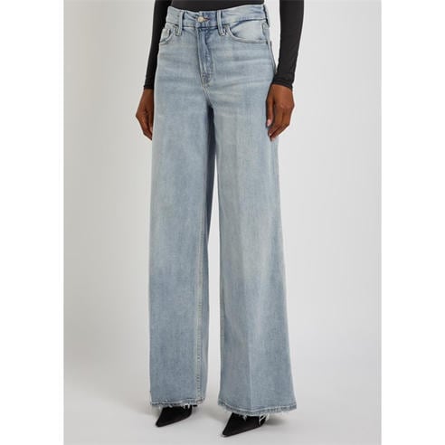 Good American - JE GOOD SKATE WIDE LEG JEANS