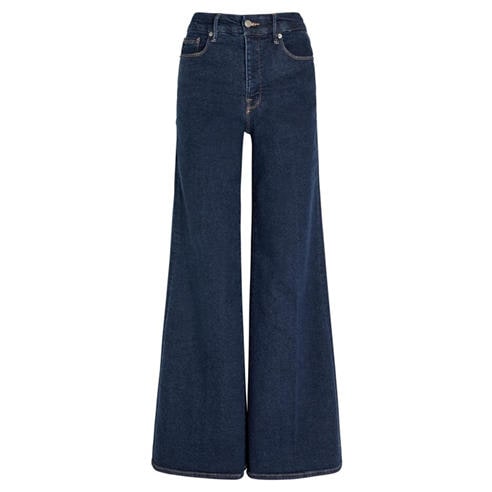 Good American - JE GOOD WAIST PALAZZO JEANS