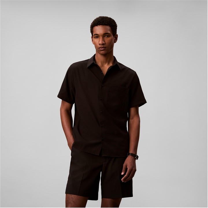 Calvin Klein Men's Black Chino Shorts