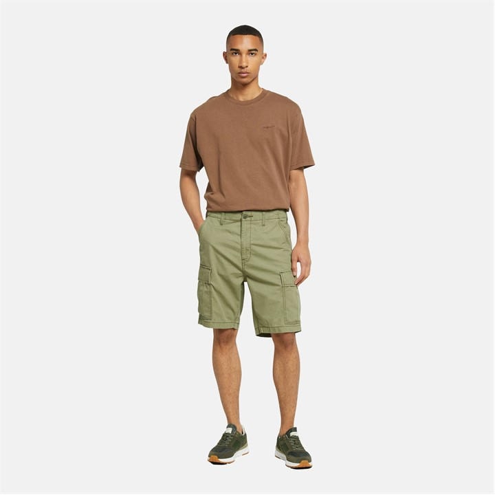 Levis Men's Green Carrier Cargo Shrt2 Meteorite Size 36 R