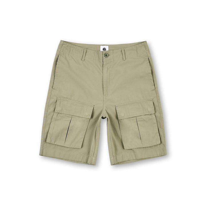 Pretty Green Men's Green Pretty Brentwood Cargo Shorts Size 34