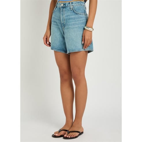 Rag and Bone - Women's Kaia Cotton Denim High-Rise Shorts