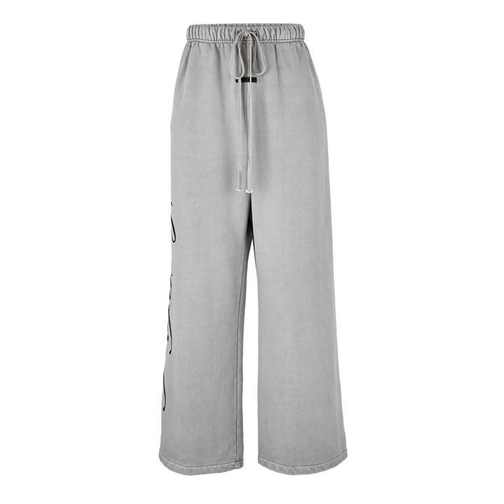 Fear Of God Essentials Men's Grey Fge Script Swt Pnt Sn62