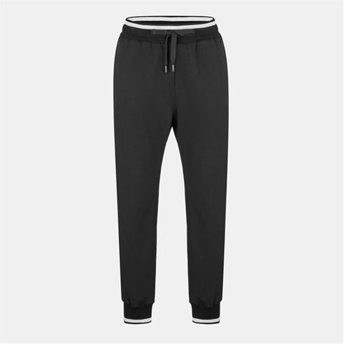 DOLCE AND GABBANA - Men's Open Hem Fleece Joggers