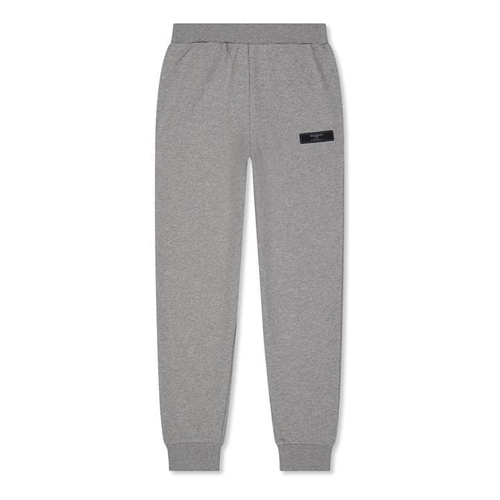 Balmain Unisex Kids Grey Logo Joggers Juniors
