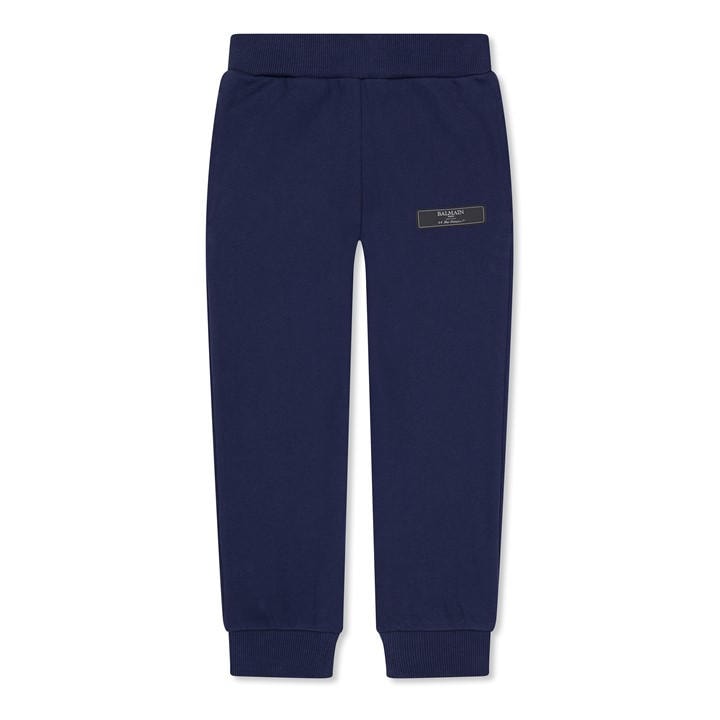 Balmain Unisex Kids Blue Logo Joggers Juniors