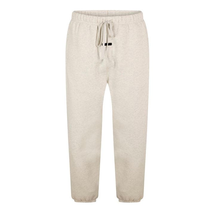 Fear Of God Essentials Men's Grey Closed Hem Fleece Joggers - XS