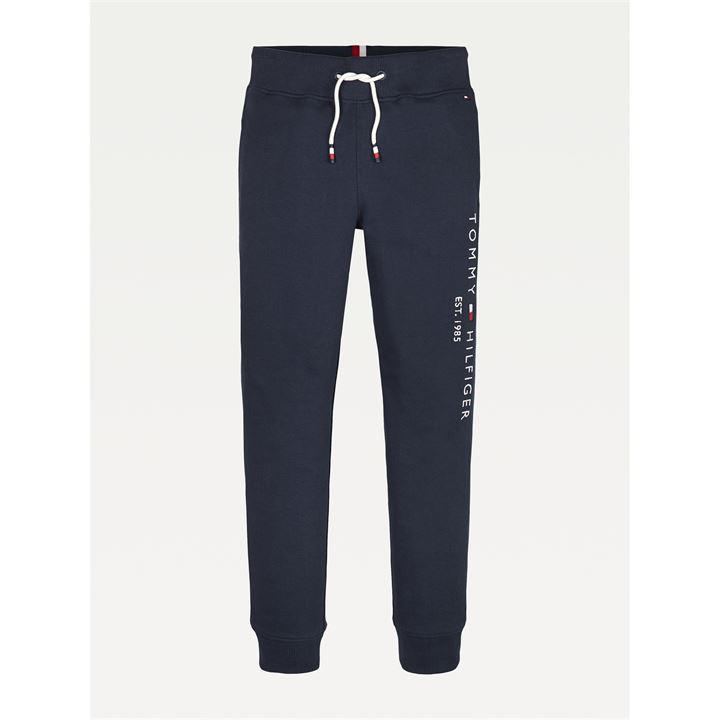 Tommy Hilfiger Unisex Kids Blue Essential Joggers Size 15