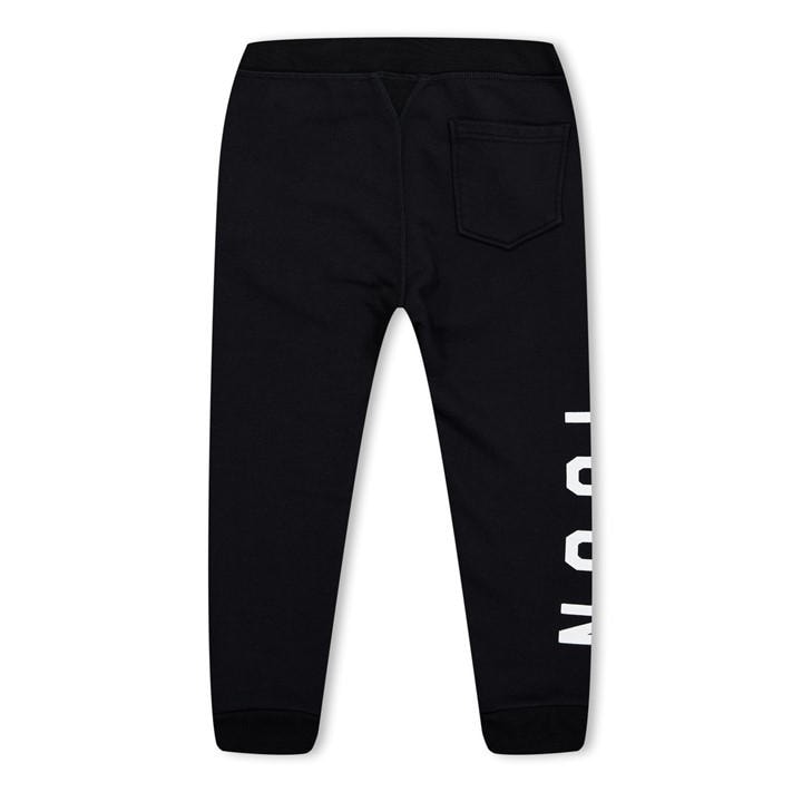 Dsquared2 Boys Black Icon Logo Jogging Pants Size 13