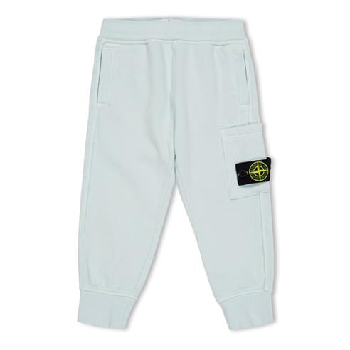STONE ISLAND - Kids' Badge Jog Closed Hem Fleece Joggers