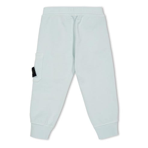 STONE ISLAND - Kids' Badge Jog Closed Hem Fleece Joggers