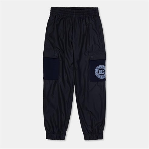 DOLCE AND GABBANA - Unisex Kids' Cuffed Fleece Joggers