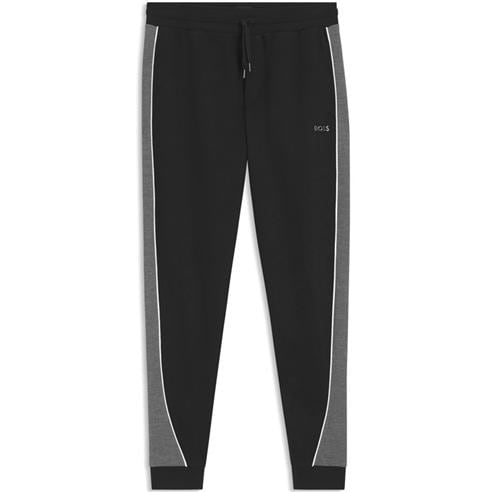Boss - Men's Cotton Ribbed-Cuffs Joggers