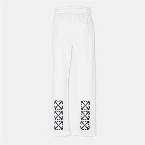 Off White - Men's Arrow Fleece Closed Hem Joggers