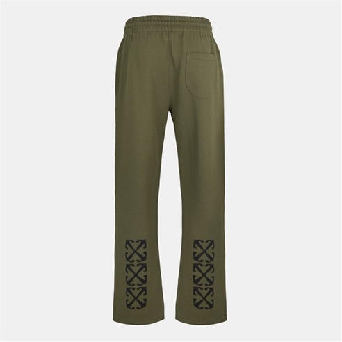 Off White - Men's Arrow Fleece Closed Hem Joggers